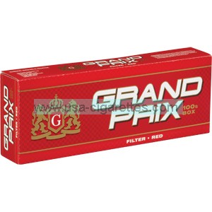 Grand Prix Red 100's cigarettes